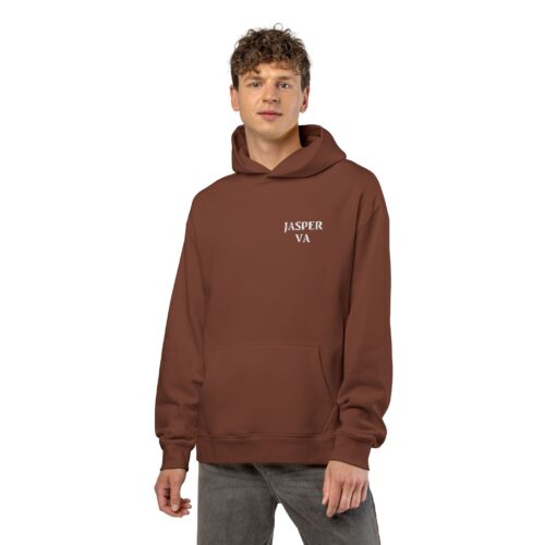 Unisex Premium Relaxed Fit AS Colours Hoodie — Jasper VA Chest Logo