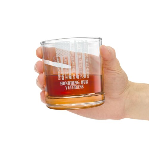 Engraved Whiskey Glass —  10.5oz